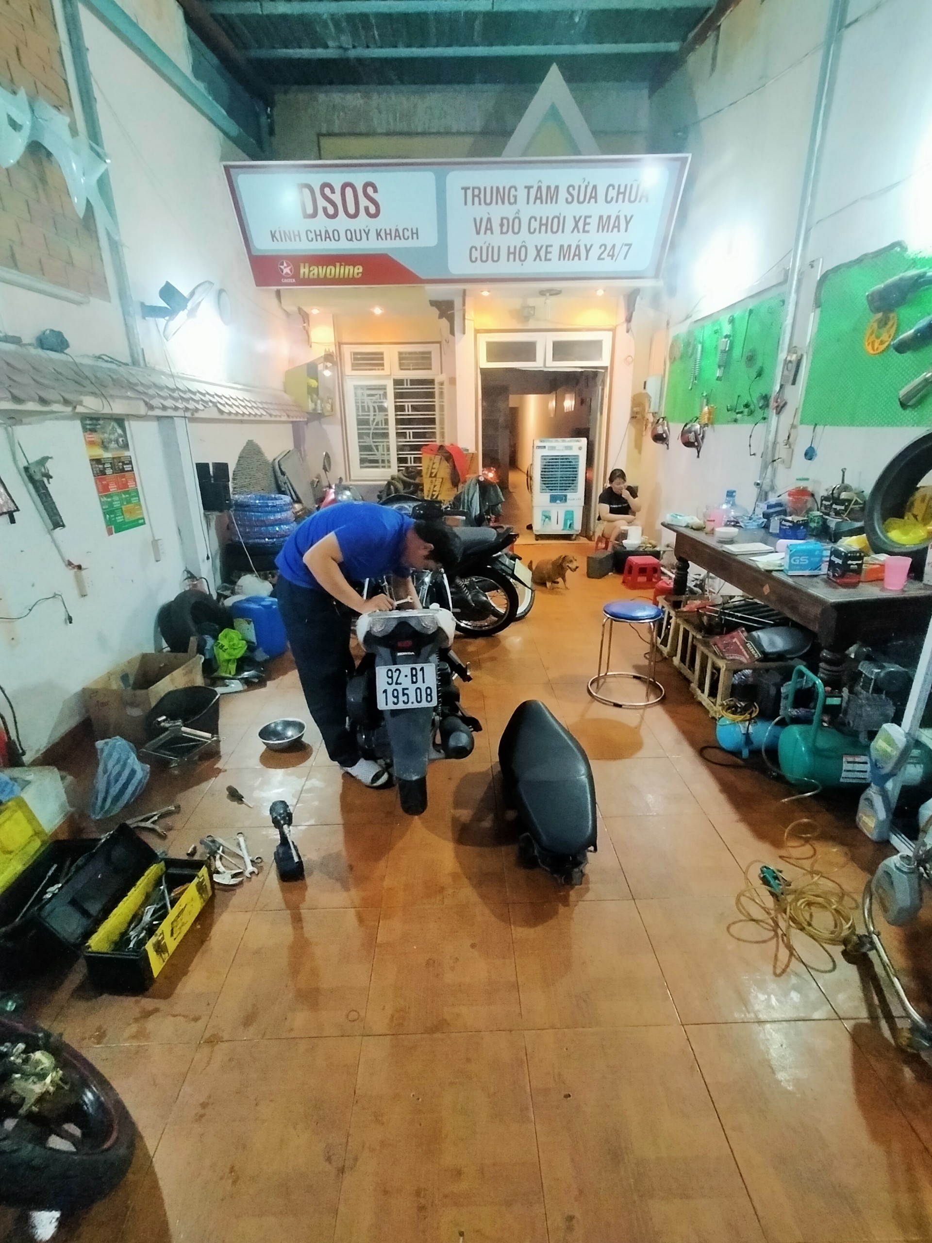 Sửa chữa xe máy tại nhà 0775446909